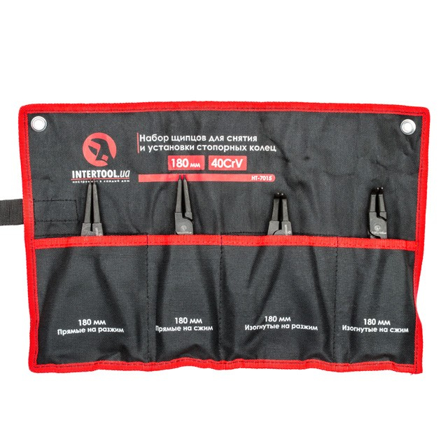 Щипцы для стопорных колец INTERTOOL HT-7015