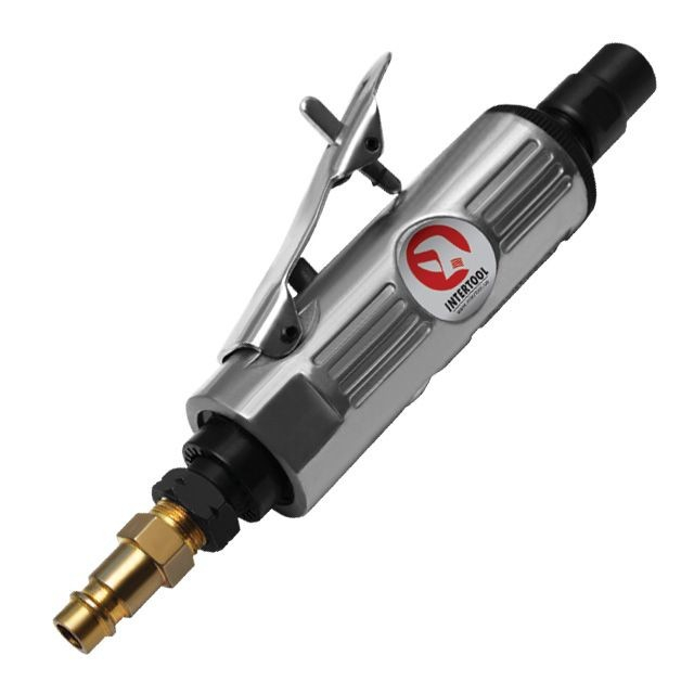 Шлифмашина прямая пневматическая INTERTOOL PT-1002