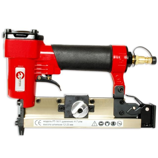 Степлер пневматический INTERTOOL PT-1611 под шпильку