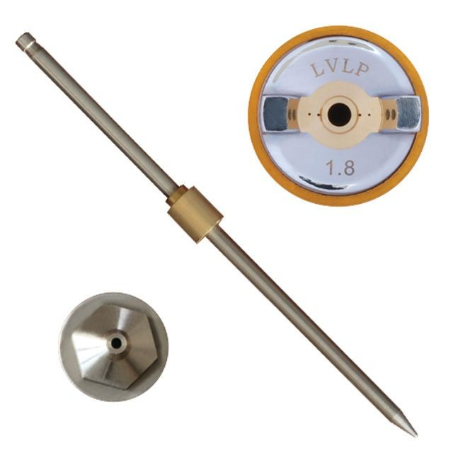 Комплект форсунок для краскопульта INTERTOOL PT-2018