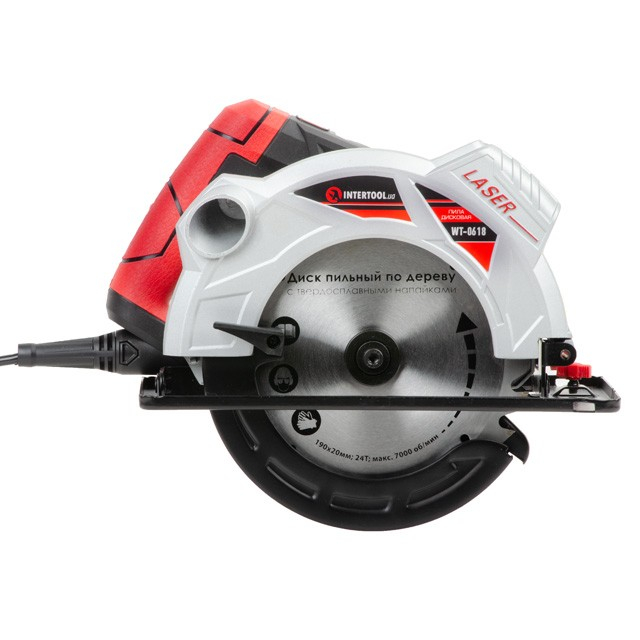 Пила циркулярная INTERTOOL WT-0618