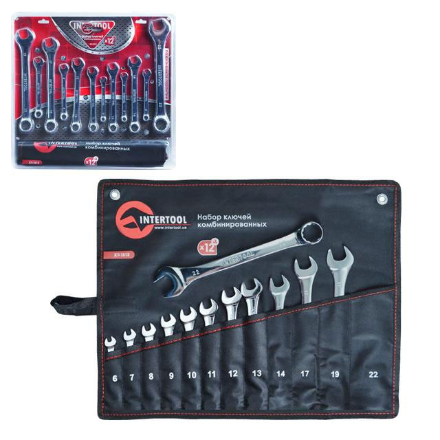 Набор гаечных ключей INTERTOOL XT-1512