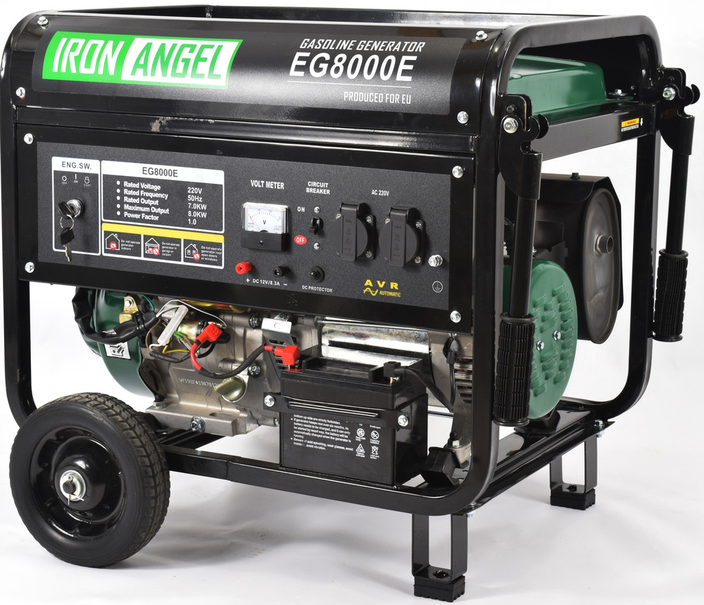 Генератор IRON ANGEL EG8000 E