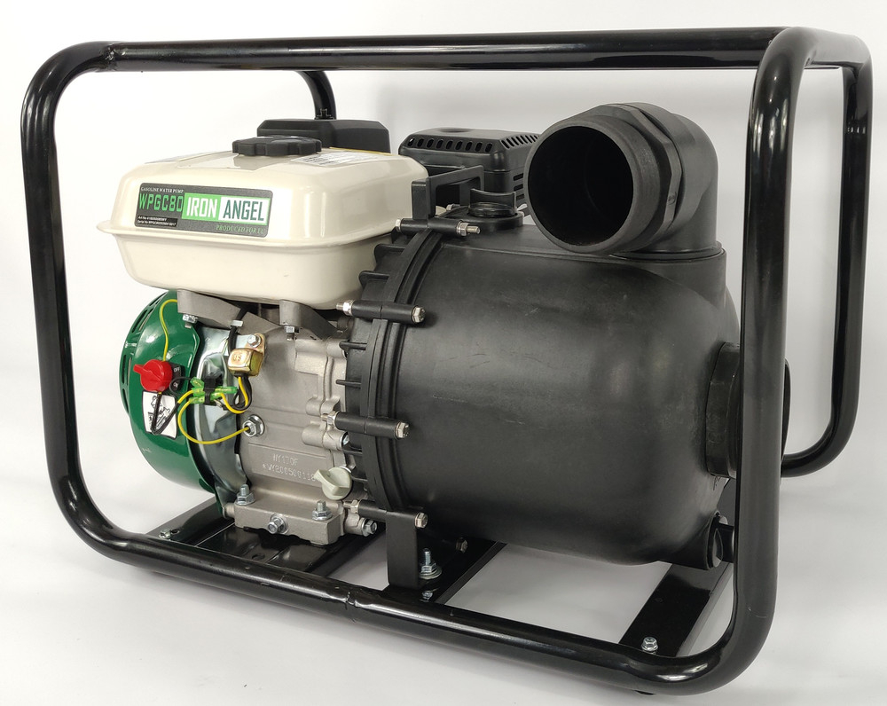 Мотопомпа IRON ANGEL WPGC80 для агрессивных жидкостей