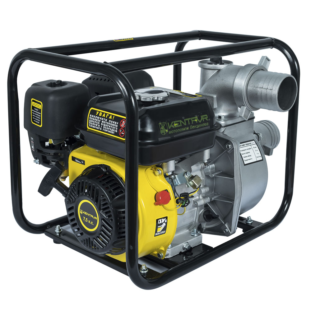 Мотопомпа KENTAVR бензиновая ЛБМ80