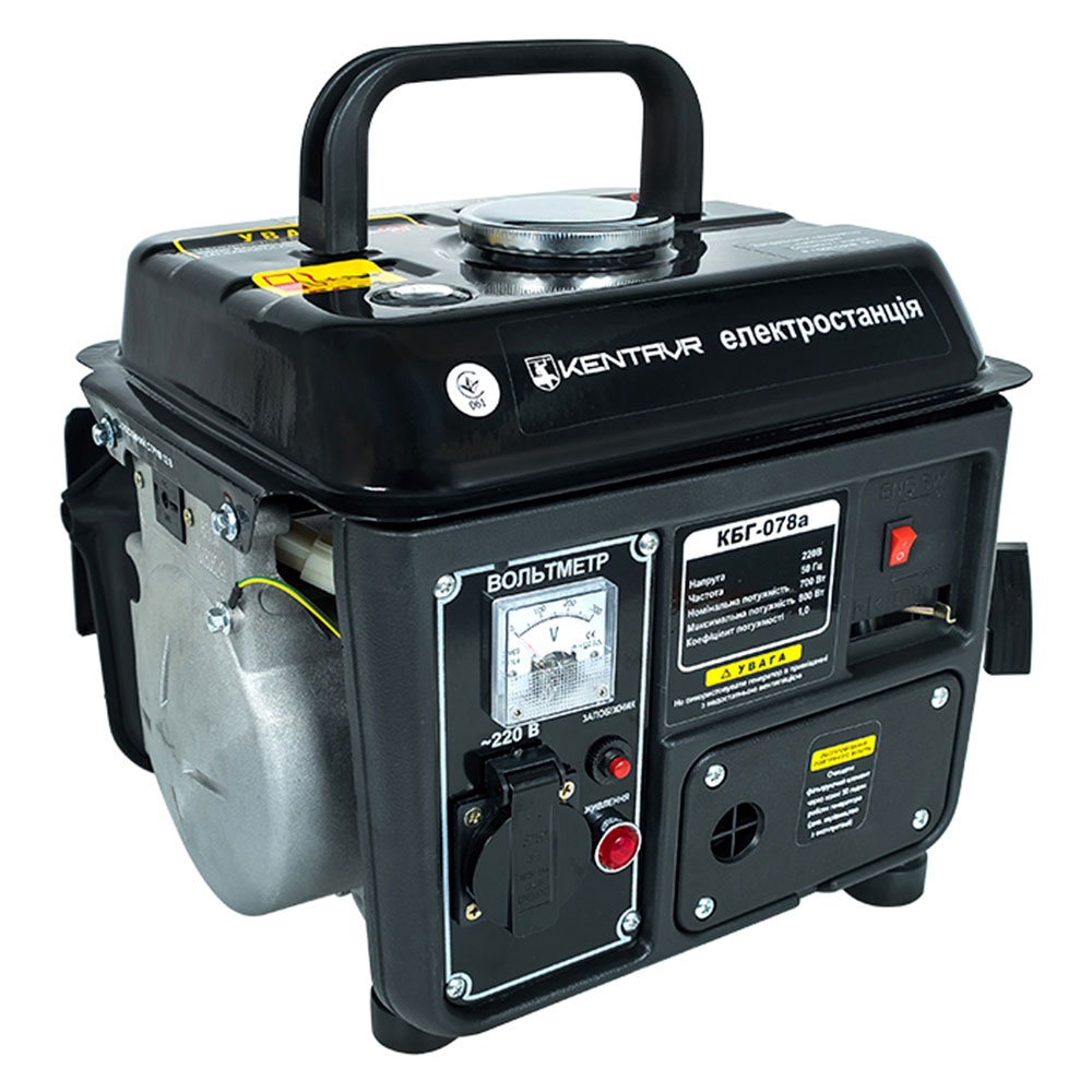 Генератор KENTAVR бензиновый КБГ078а