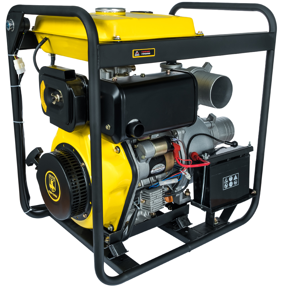 Мотопомпа KENTAVR дизельная КДМ-100БЕ