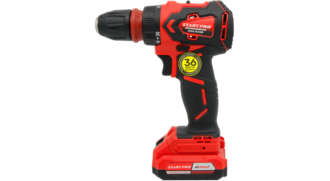 Шуруповёрт Start Pro SCD2-12/2BD BRUSHLESS