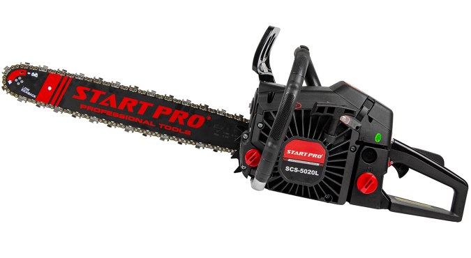 Бензиновая цепная пила Start Pro SCS-5020L SUPER TOOTH