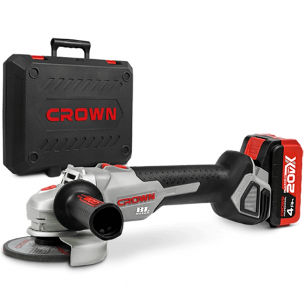 Угловая шлифмашина CROWN CT23001-115HX-4 BMC