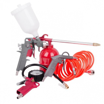 Набор покрасочный пневматический INTERTOOL PT-1501