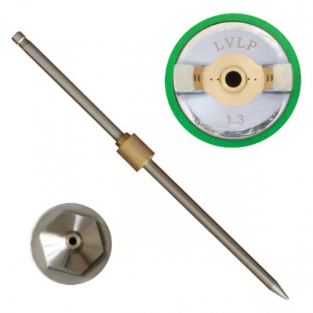 Комплект форсунок для краскопульта INTERTOOL PT-2013