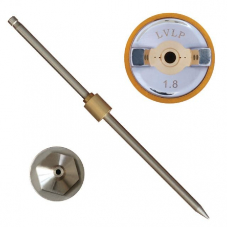 Комплект форсунок для краскопульта INTERTOOL PT-2018