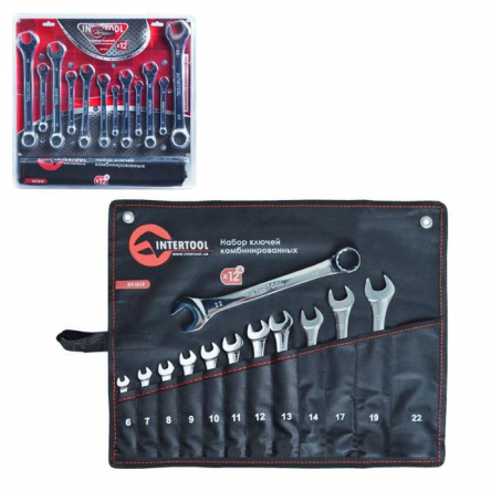 Набор гаечных ключей INTERTOOL XT-1512