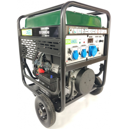 Генератор IRON ANGEL EG12000EA0 + блок автоматики