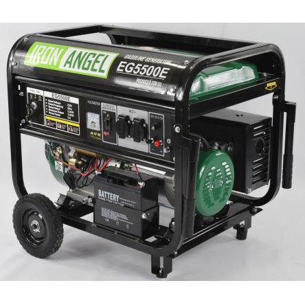 Генератор IRON ANGEL EG5500 E модель 2020г