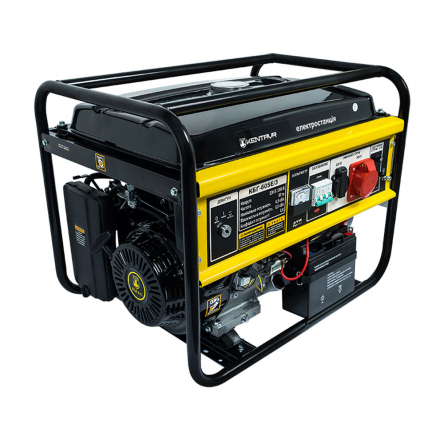 Генератор KENTAVR бензиновый КБГ605Э/3