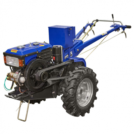 Мотоблок дизельный с водяным охлаждением KENTAVR МБ1010ДЕ (мотоблок + фреза)