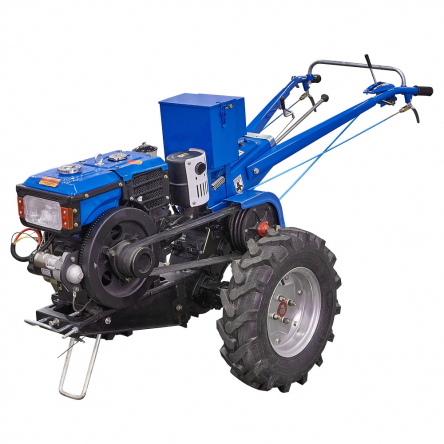 Мотоблок дизельный с водяным охлаждением KENTAVR МБ1012ДЕ (мотоблок + фреза)