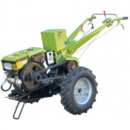 Мотоблок дизельный с водяным охлаждением KENTAVR МБ1080ДЕ (мотоблок+фреза)