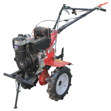 Мотоблок дизельный с воздушным охлаждением KENTAVR МБ2061Д (колеса 4.00-10)