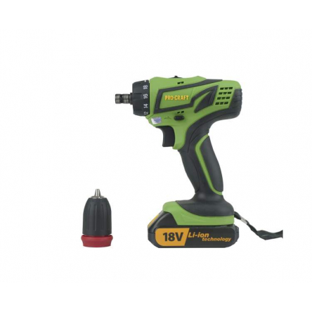 Шуруповёрт Procraft РА18PRO с DFR