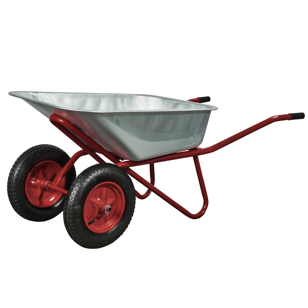 Тачка Vitals двухколесная 100/250-3 бордовая