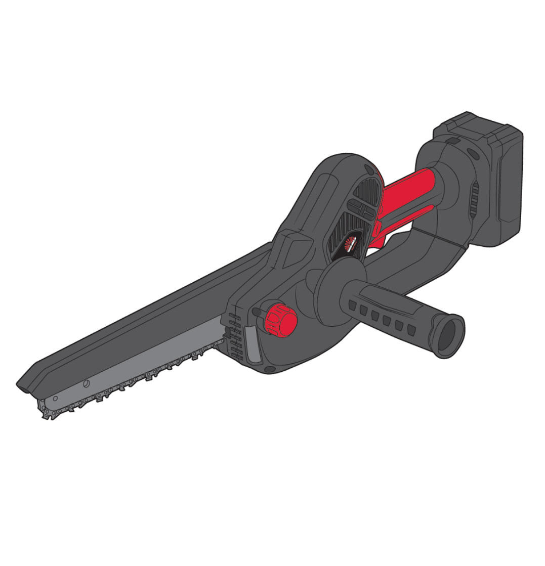 Пила цепная аккумуляторная Vitals Master AKZ 1820n Kit